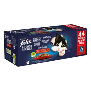 Felix Nassfutter AGAIL Fleisch Auswahl, 44 x 85 g