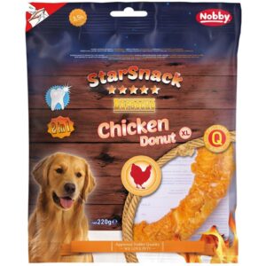 Nobby Kausnack StarSnack Barbecue Chicken Donut XL, 20 cm, 1 Stück