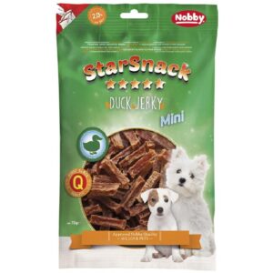 Nobby Leckerli StarSnack Mini Duck Jerky, 70 g