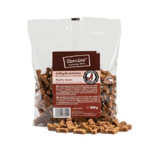 Chewies Leckerli Training Maxi Geflügelknöchelchen, 200 g