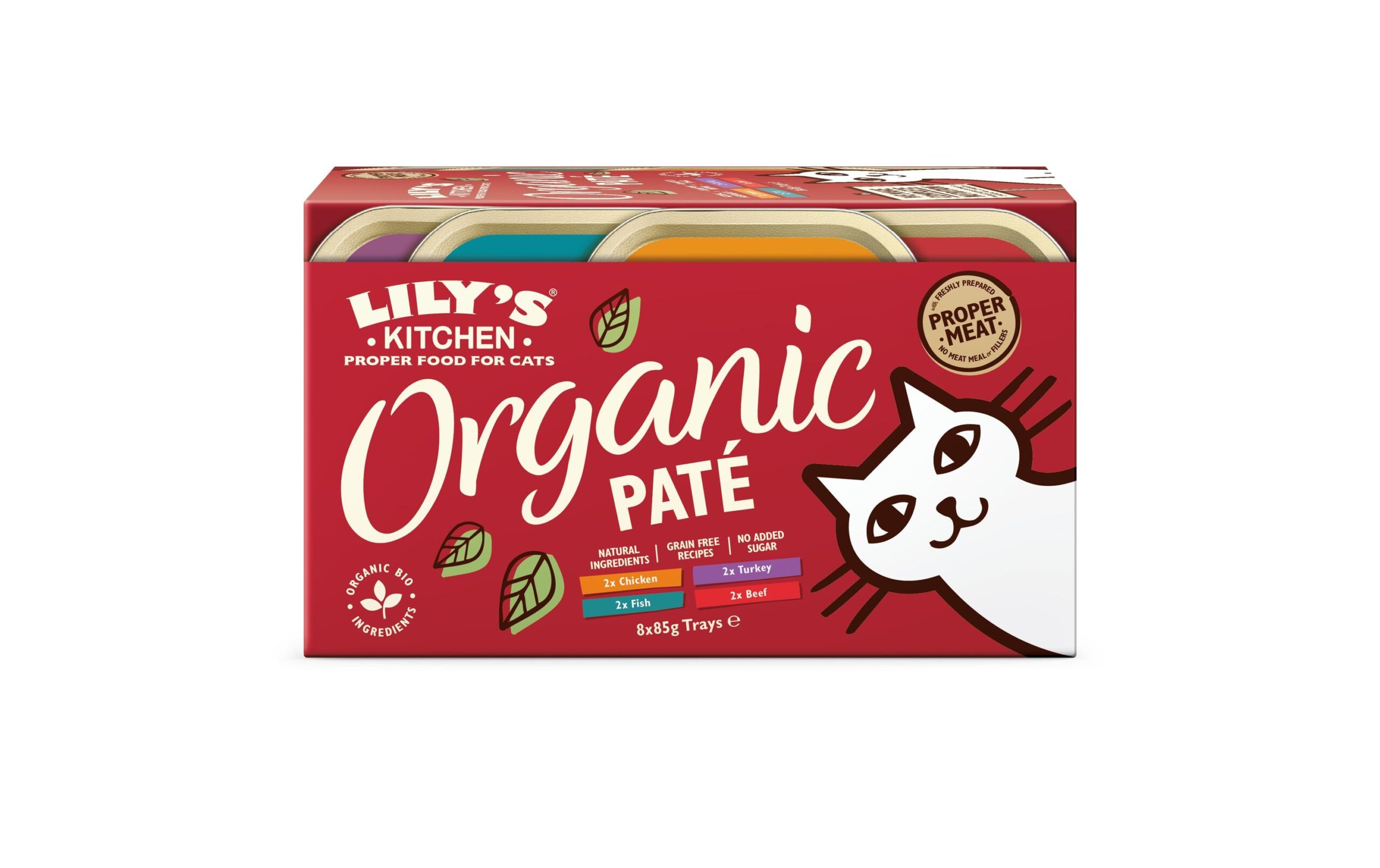 Lily's Kitchen Bio-Nassfutter Multipack Pastete, 8 x 85 g
