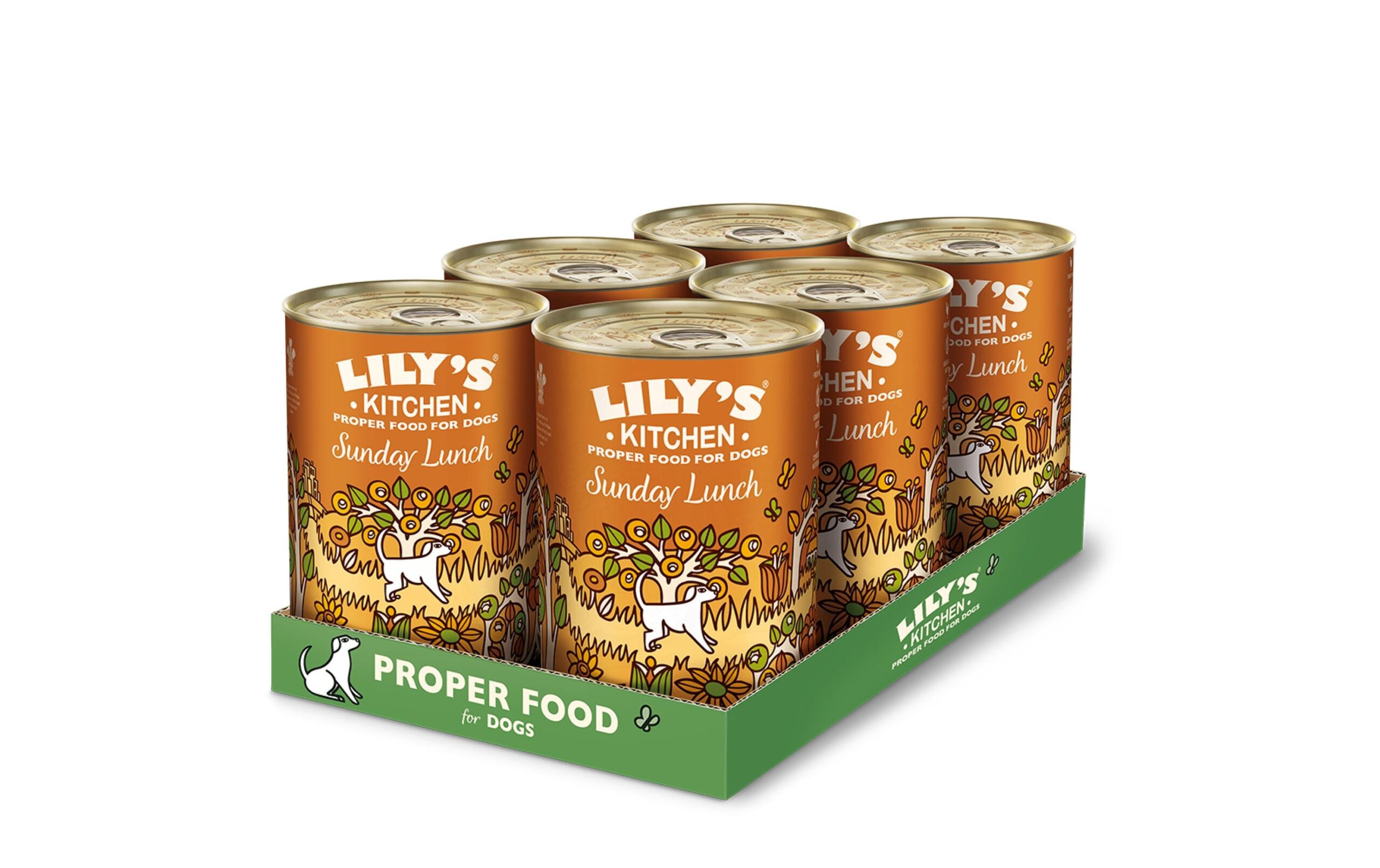 Lily's Kitchen Nassfutter Sunday Lunch, 6 x 400 g