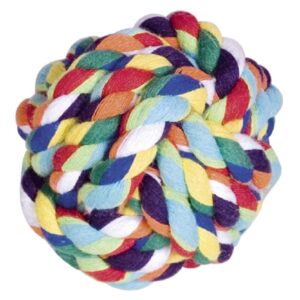 Nobby Hunde-Spielzeug Knotenseil-Ball, Mehrfarbig