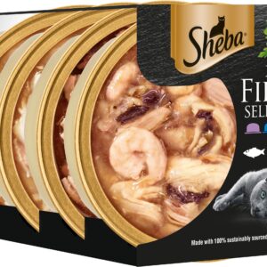 Sheba Katzen-Snack Filets Selection, 4 x 60 g
