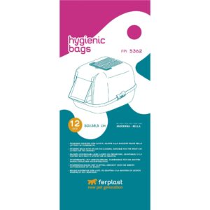 ferplast Katzentoilettenbeutel FPI 5362, 12 Stück