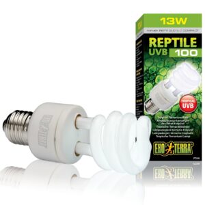 Exo Terra Terrarienlampe Reptile UVB100 E27, 13W, 15.4 cm