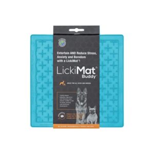 LickiMat Futtermatte Buddy 28 x 28 cm, Türkis