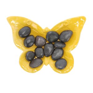 Esschert Design Wassertränke Schmetterling mit Steinen