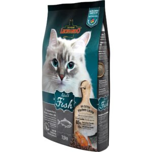 Leonardo Cat Food Trockenfutter Adult Fisch, 7.5 kg