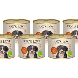 Dog’s Love Nassfutter BIO Adult Rind, 6 x 200 g