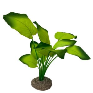 AquaDella Kunstpflanze Anubias 3, 20 cm