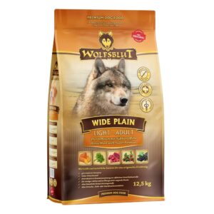 Wolfsblut Trockenfutter Dog Adult Light Wide Plain, 12.5 kg