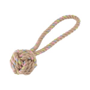 Beco Pets Hunde-Spielzeug Hemp Ball on Loop L, 30 cm
