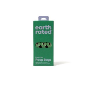 Earth Rated Hundekotbeutel 21 Nachfüllrollen, 315 Stück, Lavendel