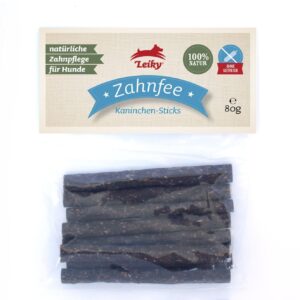 Leiky Kausnack Zahnfee Kaninchensticks, 8 Stück