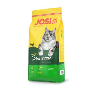 Josi Cat & Dog by Josera Trockenfutter JosiCat Crunchy Poultry, Adult, 0.65 kg