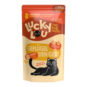 Lucky Lou Nassfutter Lifestage Adult Geflügel, 125 g