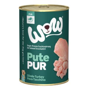 WOW Nassfutter Pur Truthahn Single Protein, 400 g