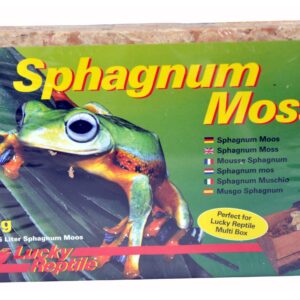 Lucky Reptile Bodensubstrat Sphagnum Moss 100 g/5 l