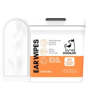 DogsLife Ohrenreiniger Ear Wipes 50 Stück