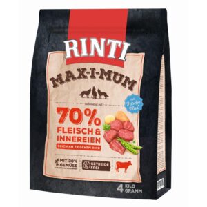 Rinti Trockenfutter Max-i-mum Rind, 4 kg