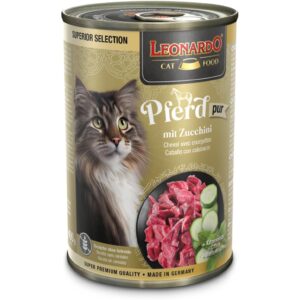 Leonardo Cat Food Nassfutter Superior Selection Pferd, 400 g