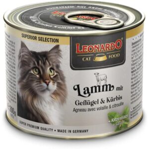 Leonardo Cat Food Nassfutter Superior Selection Lamm, 200 g