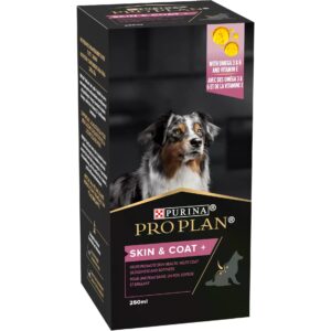 Purina Pro Plan Hunde-Nahrungsergänzung Skin & Coat+ 250 ml