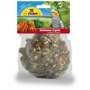 JR Farm Schlemmer-Zapfen für Grosssittiche & Papageien, 195 g