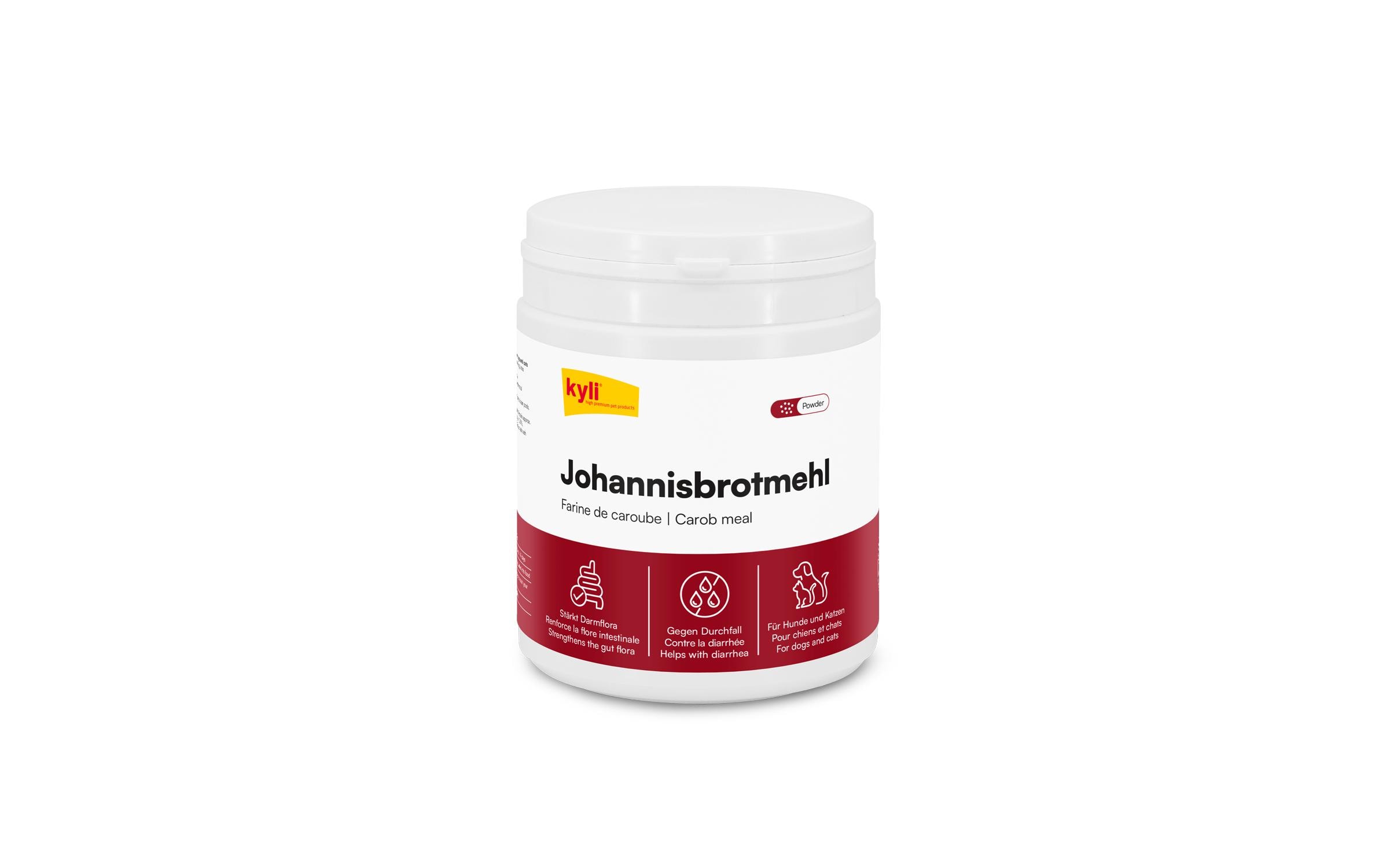 kyli Hunde-Nahrungsergänzung Johannisbrotmehl, 370 g