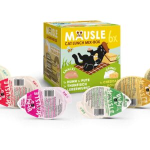 Lucky Lou Katzen-Nahrungsergänzung Mäusle Multipack, 6 x 28 g