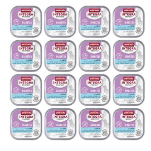 Animonda Integra Protect Nassfutter Diabetes Lachs, 16 x 100 g