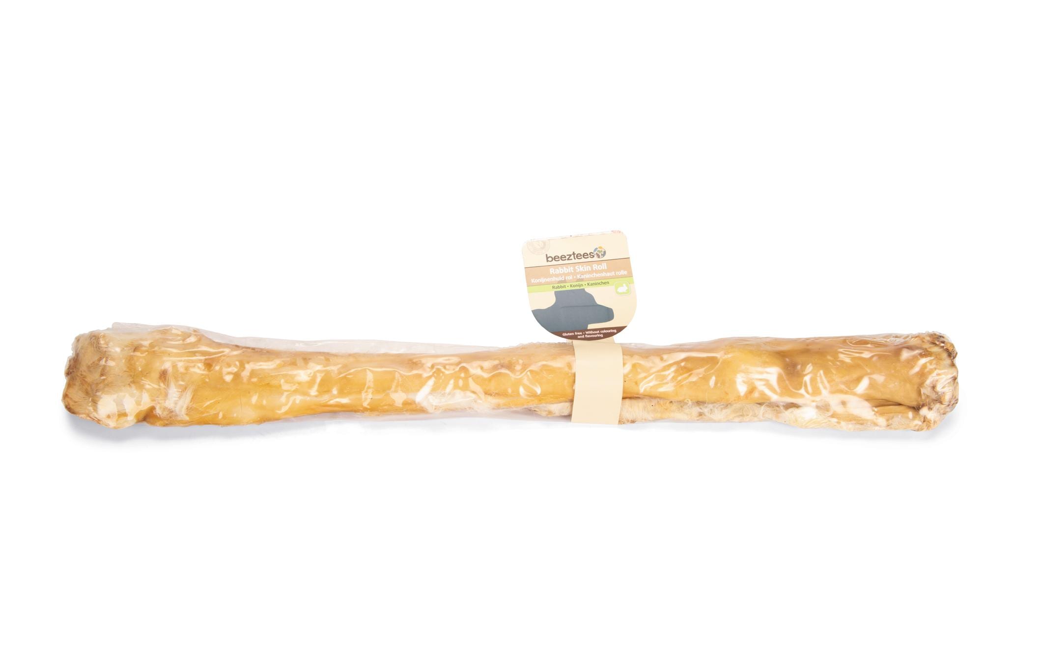 Beeztees Kausnack Kaninchenhaut Rolle, 1 Stück