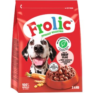 Frolic Trockenfutter mit frischem Rind, 2.6 kg