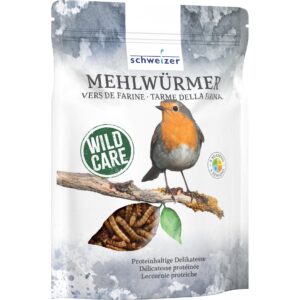 Eric Schweizer Vogelfutter Mehlwürmer, 250 g