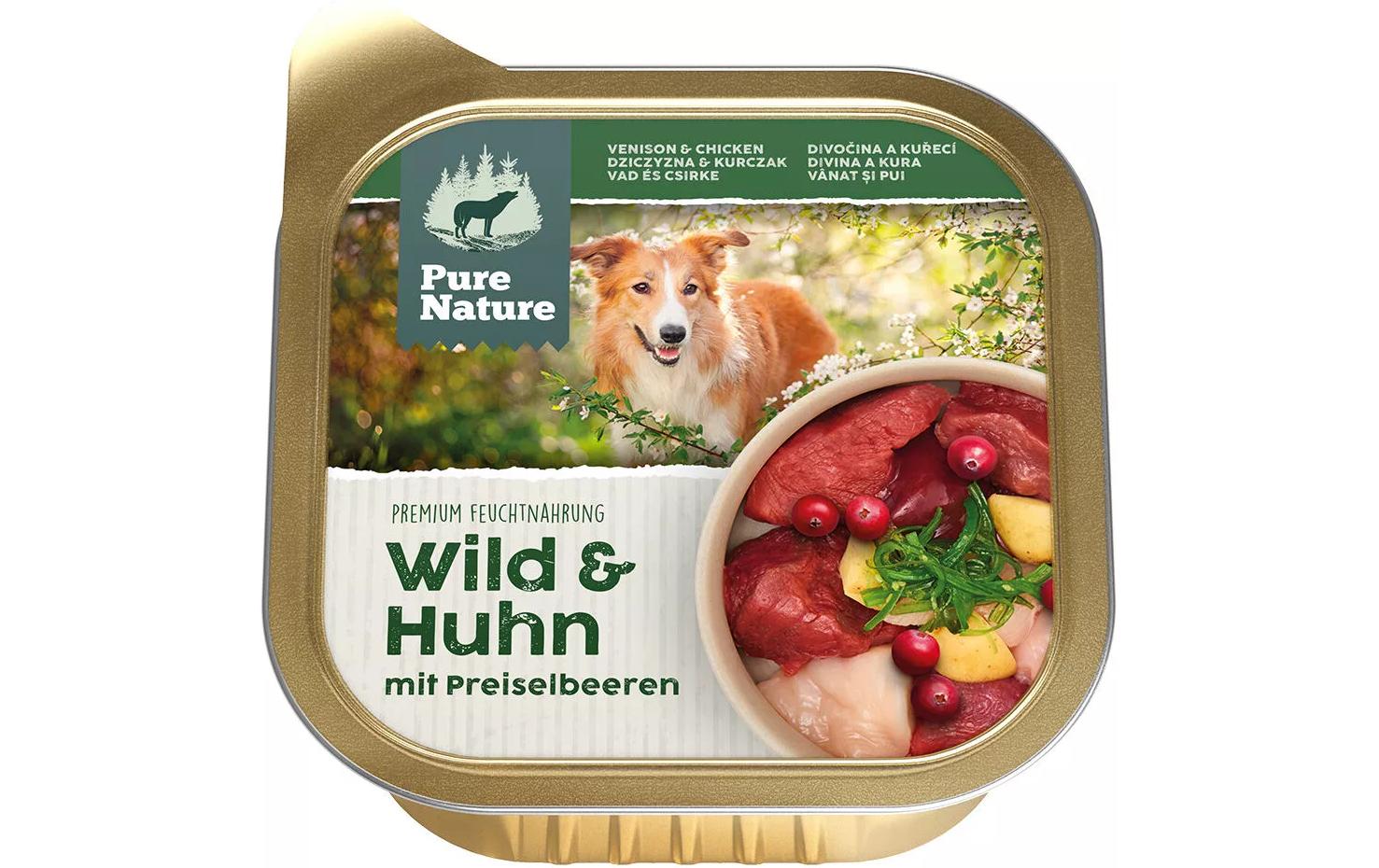 Pure Nature Nassfutter Wild&Huhn, 150 g