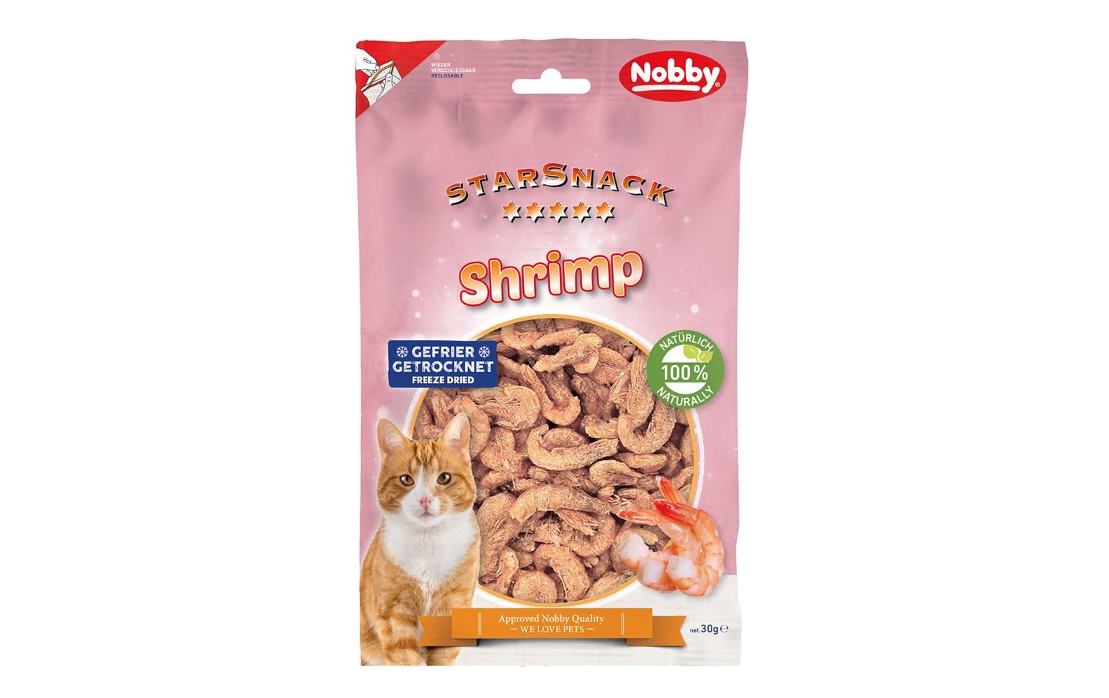 Nobby StarSnack Shrimp, 30 g