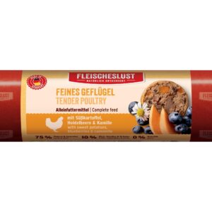 Fleischeslust Nassfutter Feines Geflügel mit Süsskartoffel 400 g