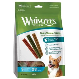 Whimzees Kausnack Stix S, 360 g