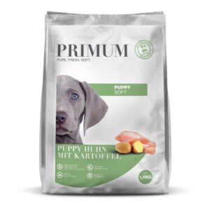 PRIMUM Halbfeuchtfutter Puppy Huhn mit Kartoffel 1.5 kg