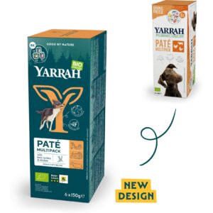 Yarrah Nassfutter Bio Paté Multipack 6 x 150 g