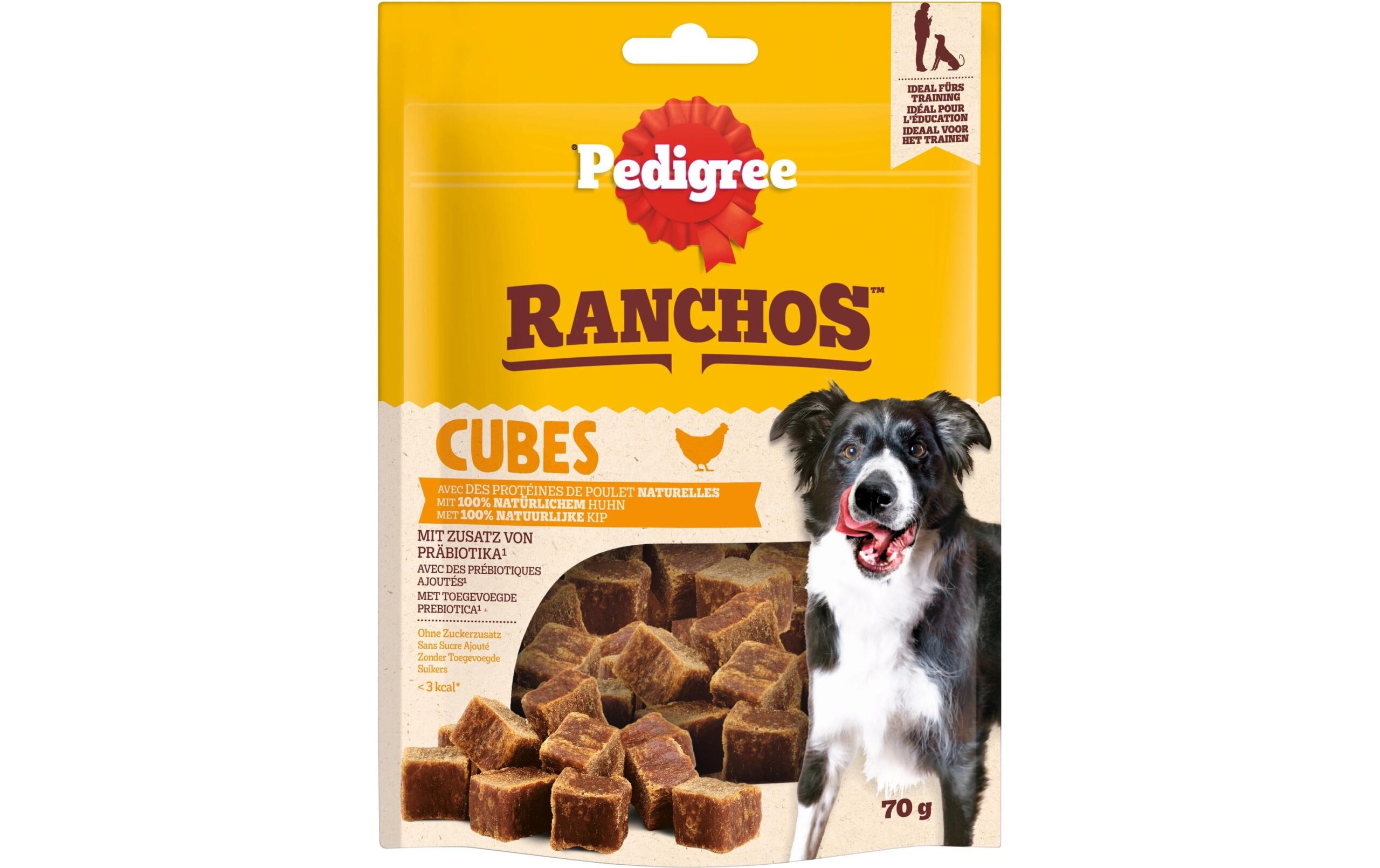 Pedigree Kausnack Ranchos Cubes Huhn 70 g