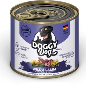 DOGGY Dog Nassfutter DoggyDog Dose Wild, Lamm Adult 200 g