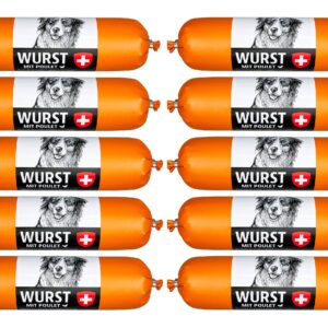 naturaDog Nassfutter Poulet Terrine, 10 x 400 g