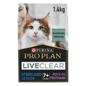 Purina Pro Plan Trockenfutter Live Clear Senior Reich Truthahn 1.4 kg