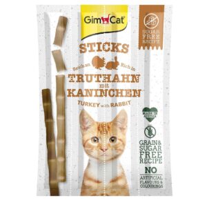 Gimpet Katzen-Snack Sticks Truthahn und Kaninchen 4 Stück
