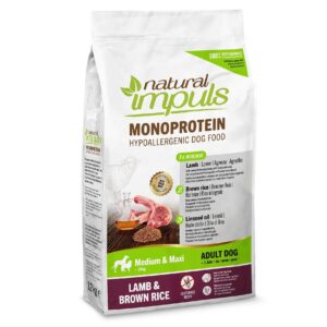 Natural Impuls Trockenfutter Adult Med/Max Lamm 12 kg