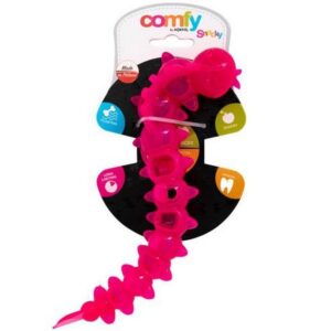 Comfy Snacky Worm Rosa 22 x 8 cm
