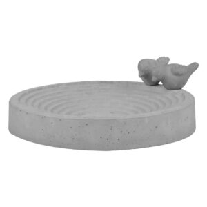 Esschert Design Vogeltränke Beton Grau