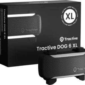 tractive Tractive DOG 6 Xl – black Schwarz, für grosse Hunde ab 20 kg